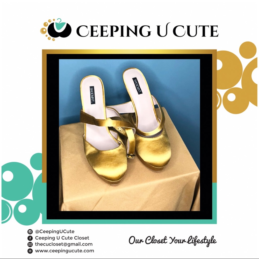 Mustard Round Toe Heels